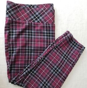 Torrid Plaid Ponte Leggings